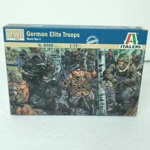 Italeri 1/72 6068 WWII German Elite Troops 48 Figures, 16 Poses NEW Sealed